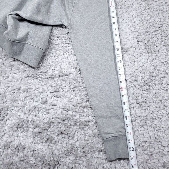 Everlane Unisex French Terry Crew Sweatshirt Gray Size XXS Sweater Oversized - Picture 10 of 10